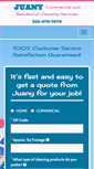 Mobile Screenshot of juanycleaningservice.com